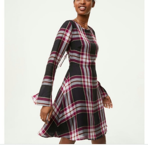 LOFT Dresses & Skirts - Loft plaid dress